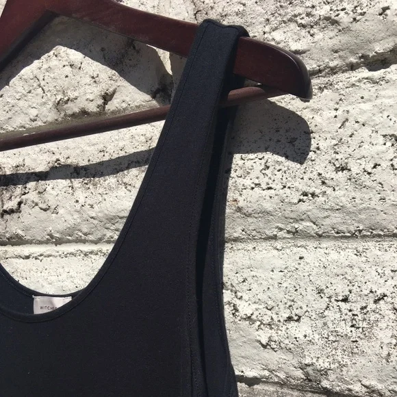 🌟Host Pick🌟 Witchery Sleeveless Black Maxi Dress NWOT Size L - Picture 14 of 16